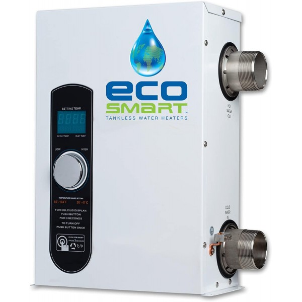 EcoSmart SMART POOL 27 Electric Tankless Pool Heater, 27kW, 240 Volt, 112.5 Amps with Self Modulating Technology
