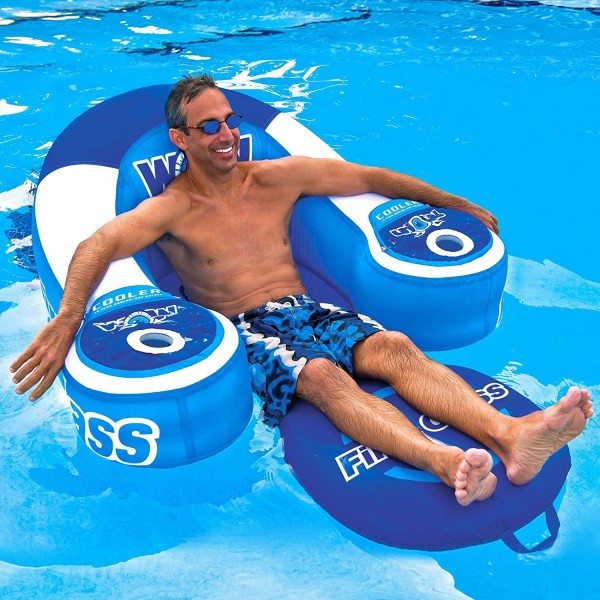 WOW World of Watersports First Class Lounge 1 Person Inflatable Lounge, 11-2030