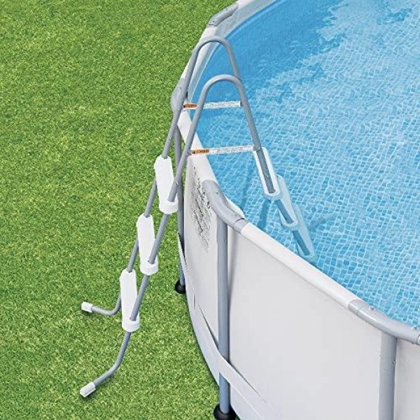 14ft Elite Frame Pool with Filter Pump, Cover, and Ladder