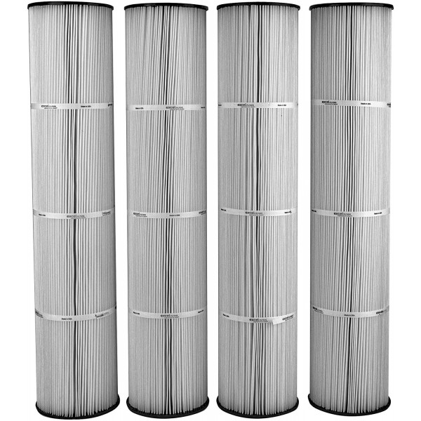 Excel Filters XLS-780 4 Pack Replacement Filter for Jandy CL-580. Also Replaces Jandy R0357900, Unicel C-7482, Filbur FC-0820, Pleatco PJAN-145