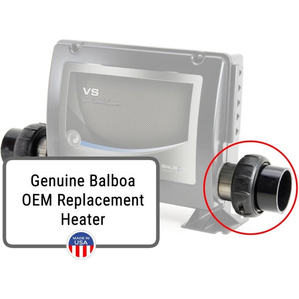 BWG Careland Balboa M7 Hot Tub Spa Heater Assembly OEM w/Sensors 4.0kW @ 240V / 1.0kW @ 120V
