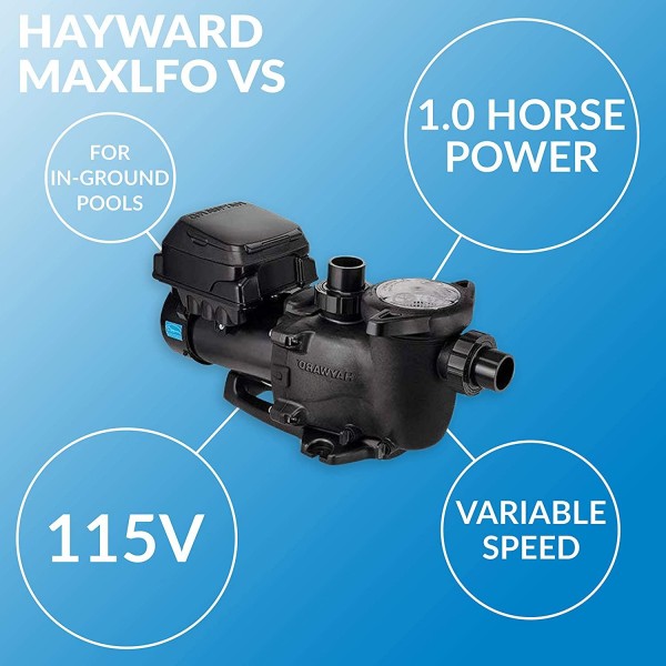 Hayward W3SP2303VSP MaxFlo VS Variable-Speed Pool Pump