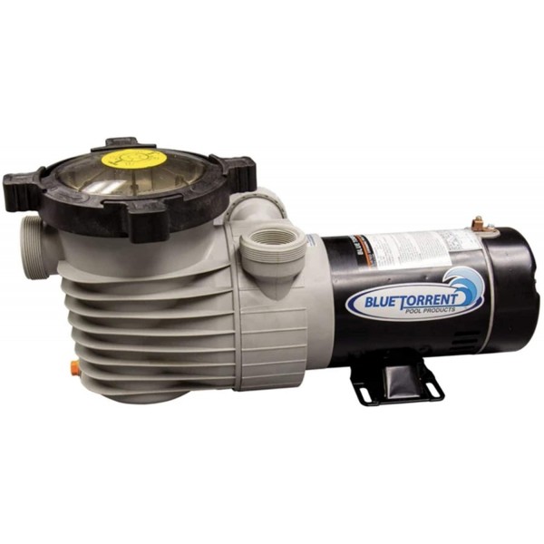 Blue Torrent Pumps 1HP Hurricane Pump-Dual Port ON-Off Switch/Standard Plug (Same Day Shipping)