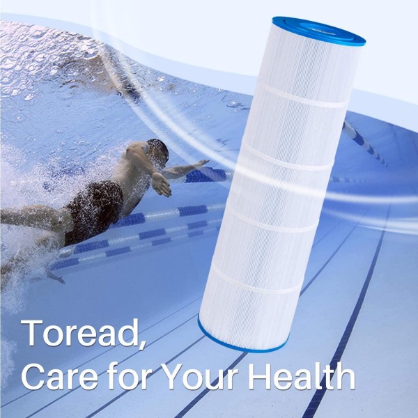 TOREAD Replacement Filter for Pentair Clean and Clear Plus 420, Compatible PCC105/-M/PAK4, Unicel C-7471, R173576, Filbur FC-1977, 817-0106, 178584, 4 X 105 sq. ft. Filter Cartridge, Pack of 4