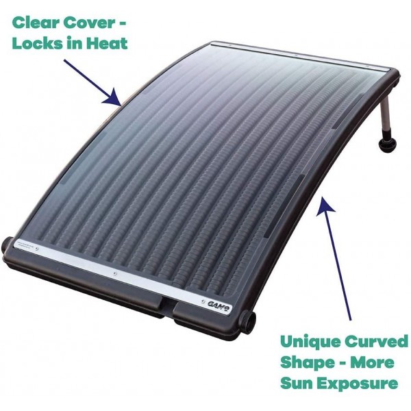 GAME 72000-BB, Made for Intex & Bestway SolarPRO Curve Solar Above-Ground Pool Heater