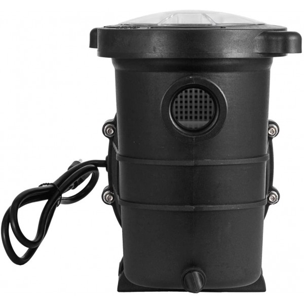 SHZOND 2HP 110/240V Pool Pump,Swimming Pool Pump Single Speed 1500W,In/Above Ground Pool Pump with 2Pcs 1-1/2