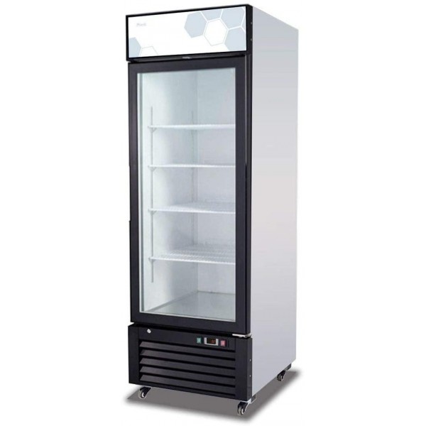 Reach In 23 cu/ft Glass Door Merchandiser Refrigerator