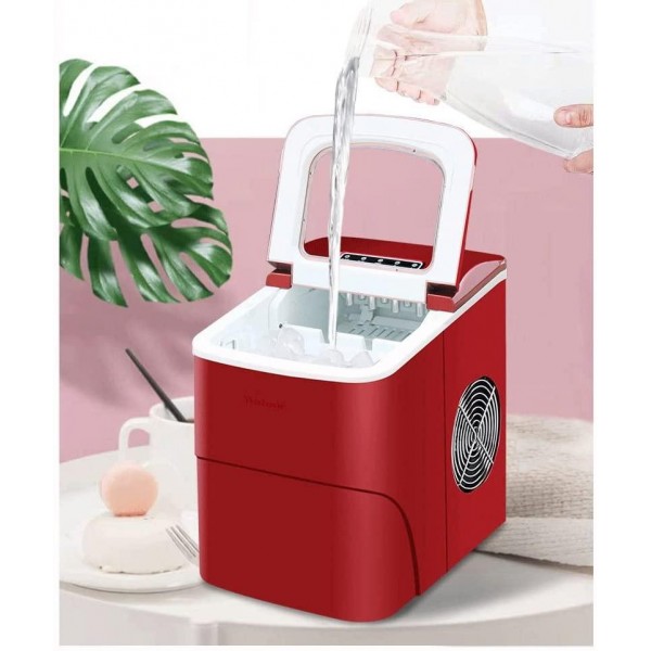 LYKYL Mini Automatic Electric Ice Making Machine Portable Bullet Round Block Ice Cube Maker Small Bar Coffee Shop