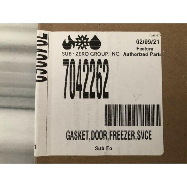 S Z Sub Zero 550 650 7042256 + 7042262 Refrigerator + Freezer Door Gasket | Genuine | Original Sub Zero Part | Made in the USA