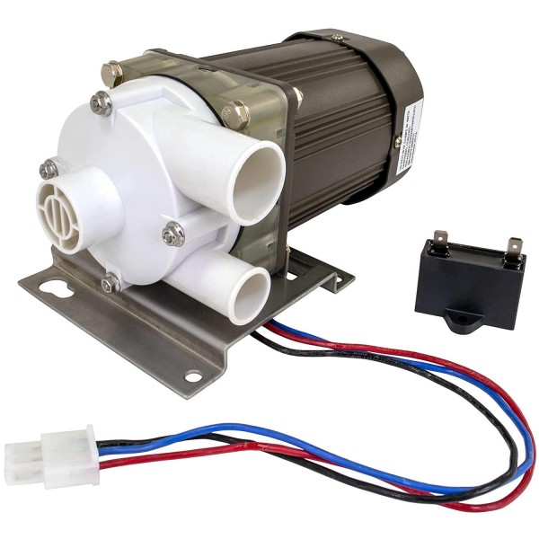 IMM Ice Machine Motor Replacement for Hoshizaki S-0730 Ice Machine Motors Includes mounting Plate, 14 inch Cable & Plug.