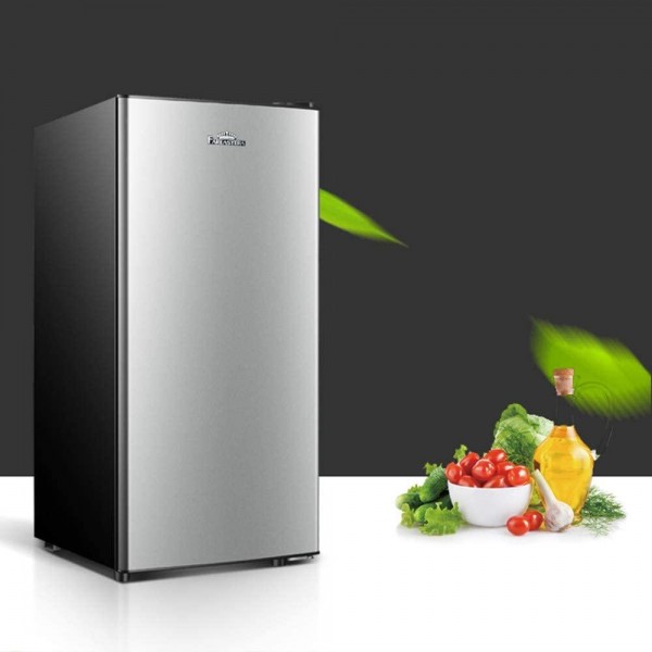 JLFTF Beverage Refrigerator Mini Refrigerator Small Compact Under Counter Refrigerator Mini Fridge for Bedroom for Fridge Freezer Cooler Unit for Dorm Or Apartment with