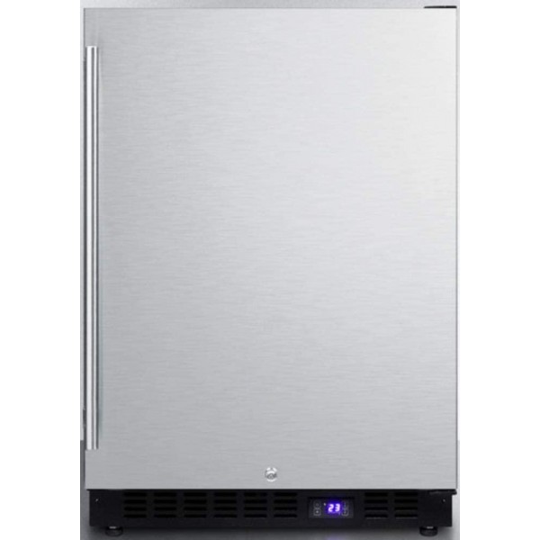 Summit SCFF53BCSS Under Counter Upright Freezer, Stainless-Steel