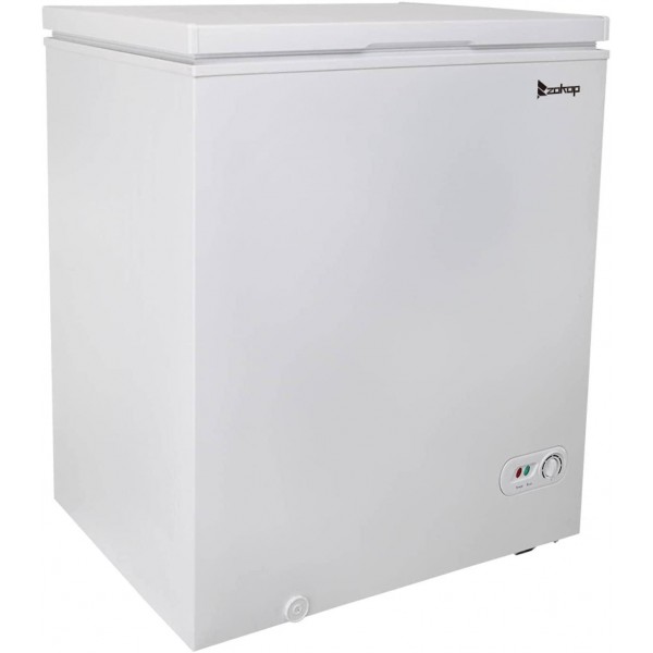 NC ZOKOP BD-150 AC115V/60Hz 143L/ 5.0 CU.FT Single Door Horizontal Freezer White