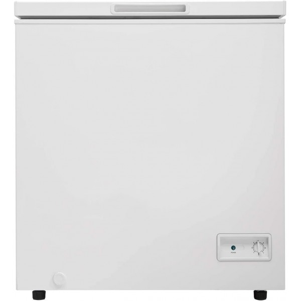 Danby Diplomat DCF050B1WM 5.0 Cu.Ft. Garage Ready Chest Freezer with Basket and Front-Mount Thermostat, in White