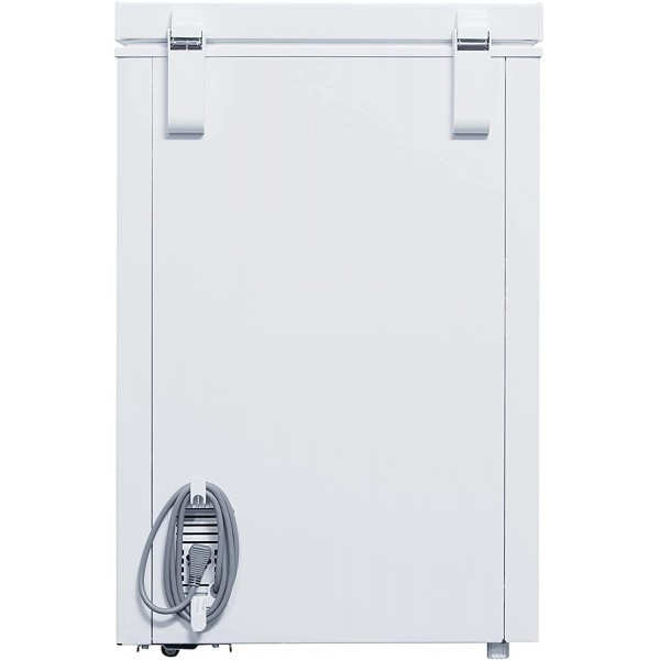 Danby Diplomat DCF035B1WM 3.5 Cu.Ft. Garage Ready Chest Freezer, Manual Defrost and Front-Mount Thermostat, in White