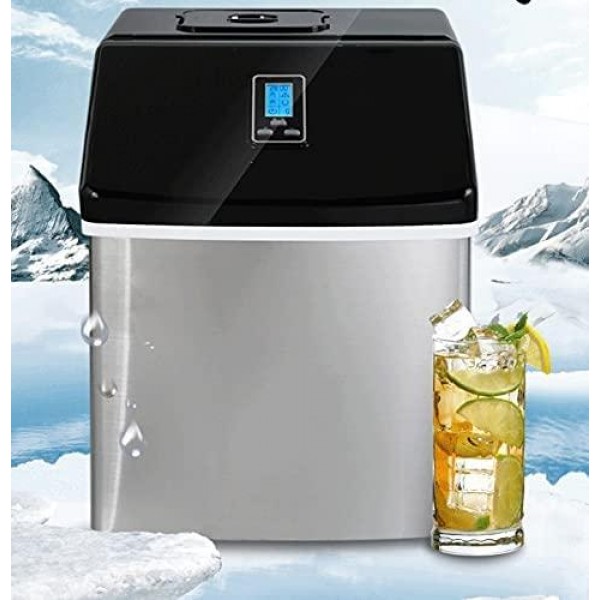 CDQYA Small Ice Maker Square Ice Cube Intelligent Production Tool Home Use Ice Maker Machine Frozen Home Appliances