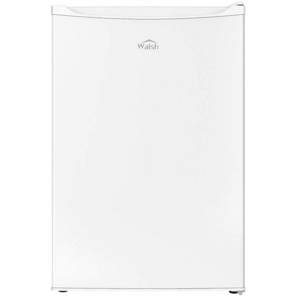 Walsh WSF31UWED Small Deep Compact Freezer, Adjustable Mechanical Temperature Control, 3.1 Cu.Ft, White