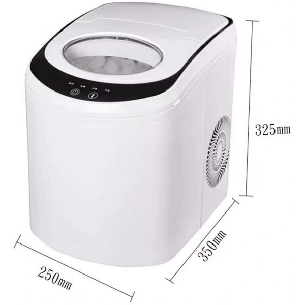 Ice Maker Machine, Portable Counter Top Electric Ice Machine, Silent & Easy Operation, 15Kg Ice in 24 Hours, 2.2 L Tank