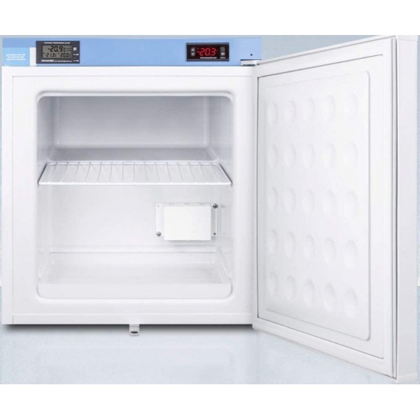 Summit Appliance n.a. Summit FS24LMED2 Accucold MED2 19 Inch Wide 1.4 Cu. Ft. Free Standing Medical Freezer with Digital Display and Door Lock