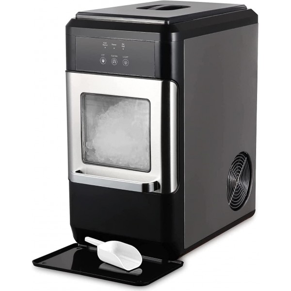 Northair Countertop Nugget Ice Maker 44lbs Per Day with a Ice Scoop
