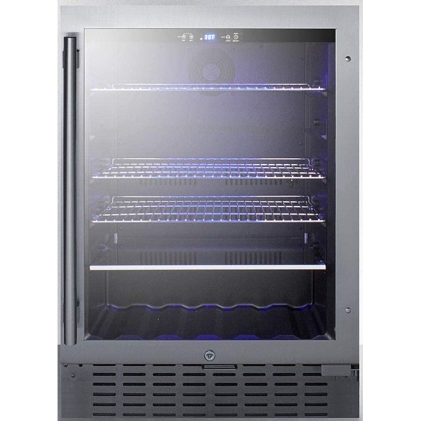 Summit Appliance SCR2466BCSS Commercially Approved 24