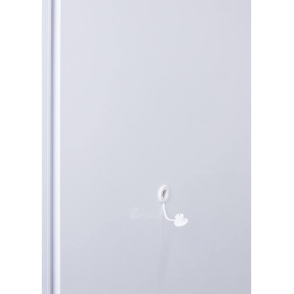 Summit Appliance ARG8PVDR Pharma-Vac 8 Cu.Ft. Upright Glass Door Vaccine All-Refrigerator with Four Removable Ventilated Drawers, Silver-Ion Handle and Hospital Grade Cord