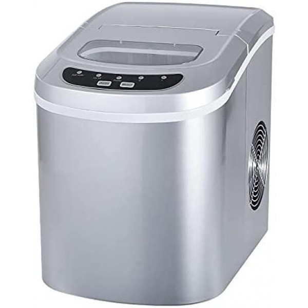 CDQYA Small Commercial Automatic Ice Maker Household Ice Cube Make Machine for Home Use, Bar, Coffee Shop