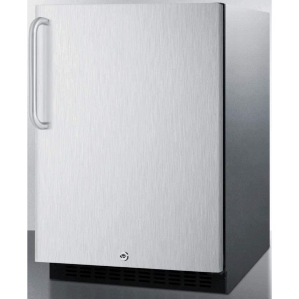 Summit Appliance AL54CSSTB Built-in Undercounter ADA Compliant 4.8 cu.ft. 24