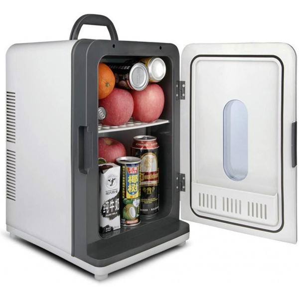 Car Refrigerator 18L 12V 220V Mini Home Car Cooler Dormitory Refrigerator Freezer Car fridge auto refrigerator