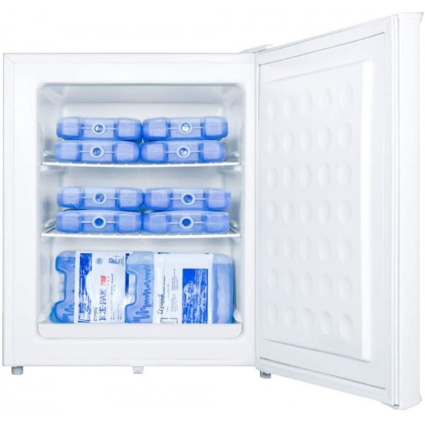 Summit -20 Degrees C Capable Cube Freezer - White - Medical Use Only