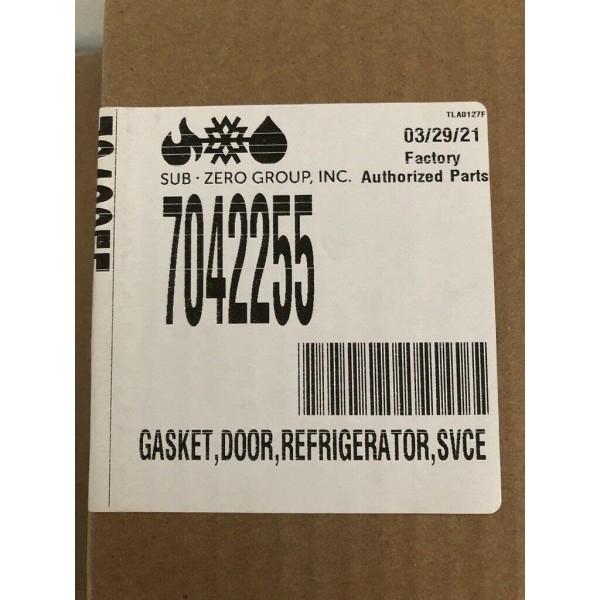 Sub Zero 532 590 632 690 695 7042255 + 7042272 Refrigerator + Freezer Gaskets | Genuine | Original Sub Zero Part | Made in the USA