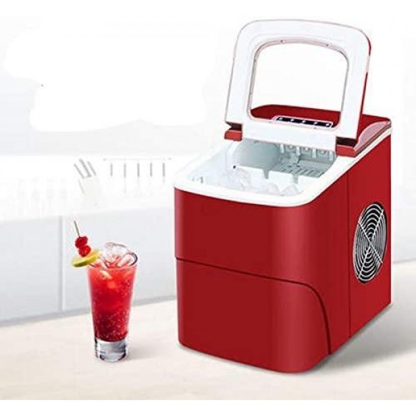 LYKYL 15KG Commercial/Household Ice Maker Milk Tea Shop/Cafe/Cold Drink Shop Ice Cube Machine Stainless Steel Ice Machine