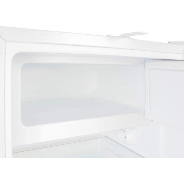 Summit Appliance ADA302RFZ Built-in Undercounter ADA Compliant Refrigerator-Freezer in White, Designed for General Purpose Storage with Manual Defrost, Glass Shelves, Front Lock and Door Storage