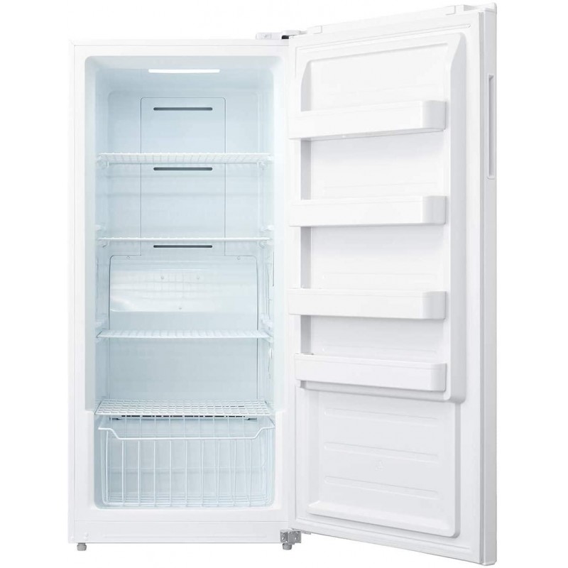 Smad Upright Freezer 13.8 Cu.ft with Freezer/Refrigerator ...