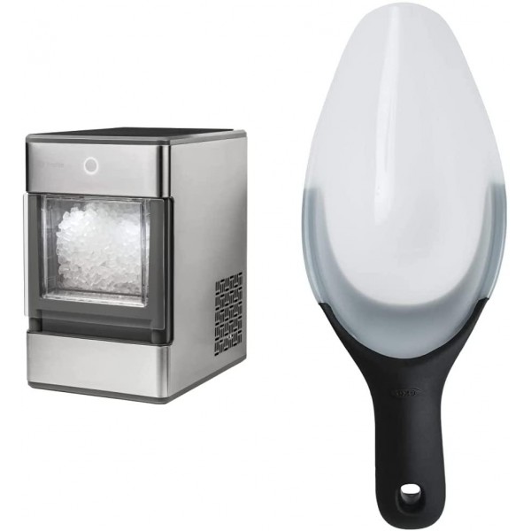 GE Profile Opal | Countertop Nugget Ice Maker, Up to 24 lbs. of Ice Per Day & OXO Good Grips Flexible Scoop