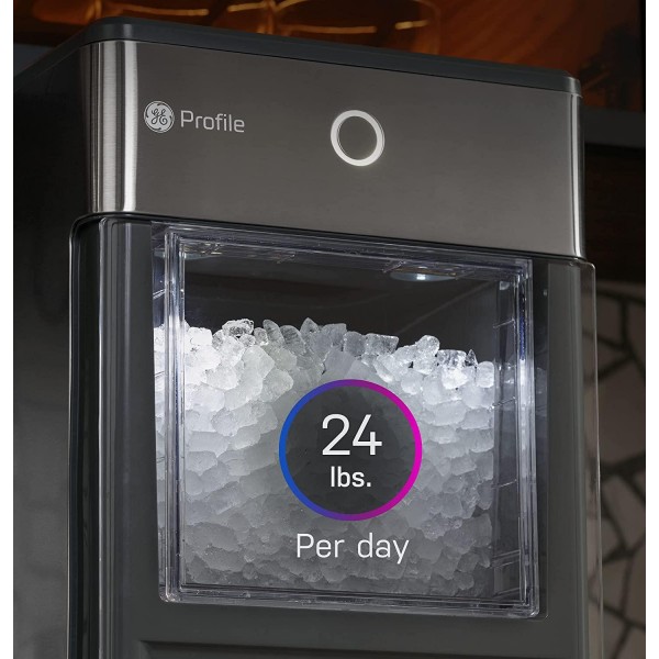 GE Profile Opal | Countertop Nugget Ice Maker, Up to 24 lbs. of Ice Per Day & Profile Opal | Replacement Water Filter for Opal Nugget Ice Maker | Cleans and Filters Water| Pack of 1