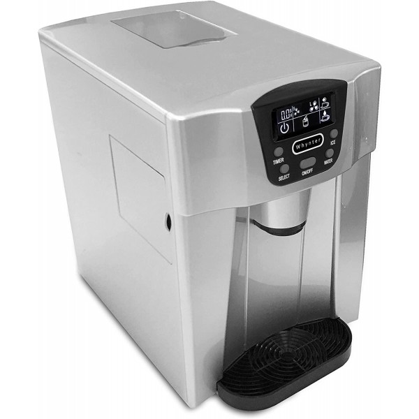 Whynter Silver IDC-221SC Countertop Direct Connection Ice Maker and Water Dispenser, One Size