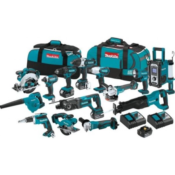 The Latest 15 Tool Combination Kit With Charger