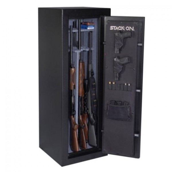 Sentinel 18 Gun Convertible Fire Safe with Electronic Lock and Door Storage