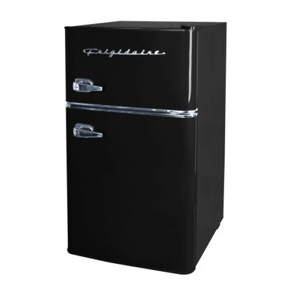 Frigidaire Retro 3.2 Cu ft Two Door Compact Refrigerator with Freezer